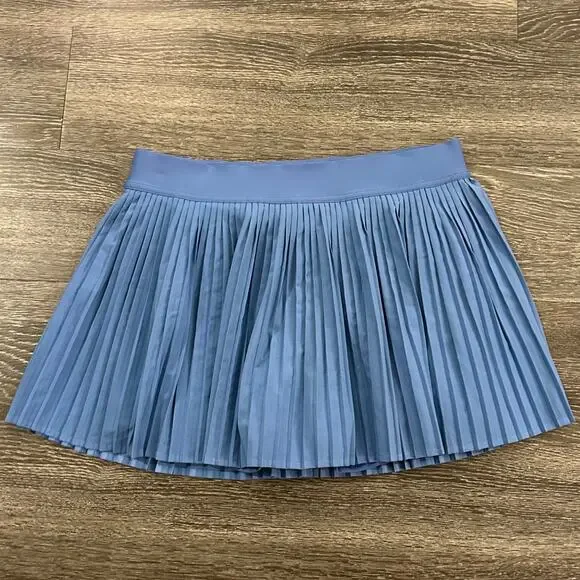 Lululemon Varsity High Rise Pleated Tennis Skirt Oasis Blue Size 8 - Picture 14 of 15